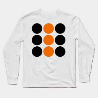 BLACK ORANGE BLACK Long Sleeve T-Shirt